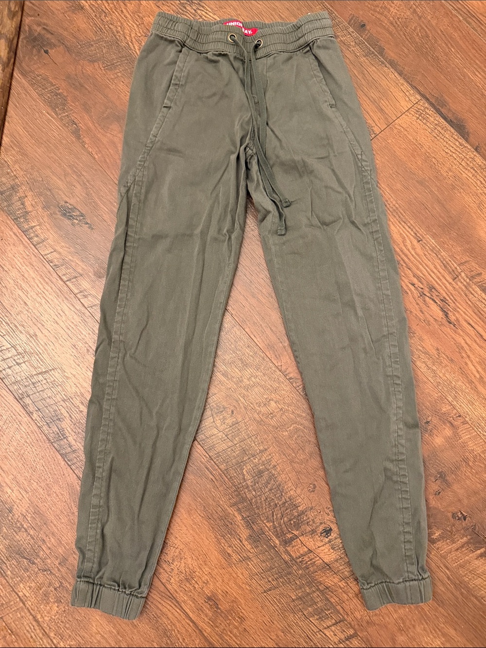 UNIONBAY Olive Green Drawstring Joggers